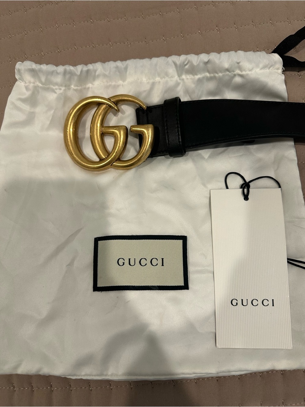 GG Marmont wide belt